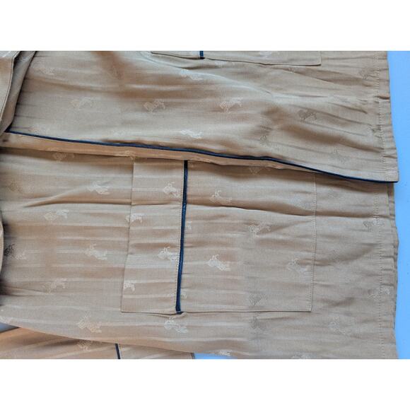 NWT L'AGENCE Skyler Collared Wrap Robe Jacket Size XXS Dark Khaki Horse #1G480 - Picture 11 of 13